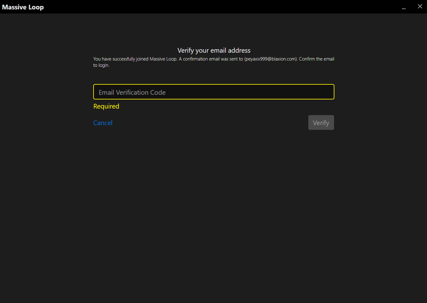 Launcher Confirmation Form
