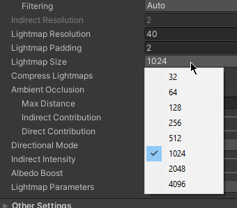 lightmap-size